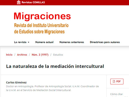 La naturaleza de la mediación intercultural.